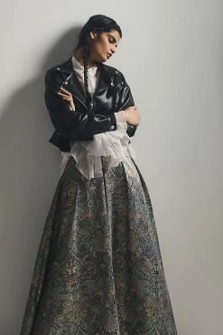 Best reviews of ???? Avec Les Filles Faux Leather Jacket BLACK ????