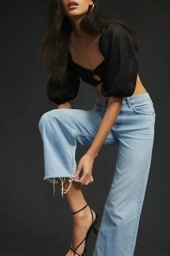 Buy ???? ASKK NY Mid-Rise Wide-Leg Crop ???? Jeans ZUMA ✨ -Beach Riot Shop unnamed file 2816