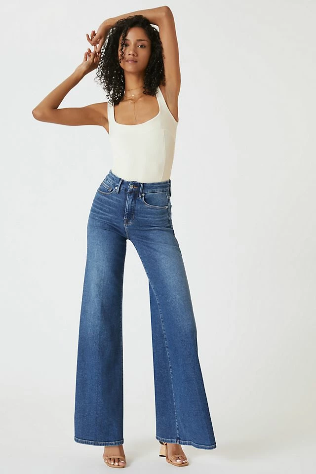 Good American Good Waist Palazzo Jeans Best reviews of ???? Good American Good Waist Palazzo ???? Jeans DENIM DARK ⭐ -Beach Riot Shop unnamed file 2822