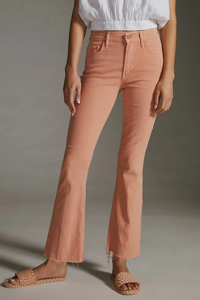 MOTHER The Insider Mid-Rise Ankle Fray Jeans Best reviews of ???? MOTHER The Insider Mid-Rise Ankle Fray ???? Jeans CHALK TERRACOTTA ✔️ -Beach Riot Shop unnamed file 2841
