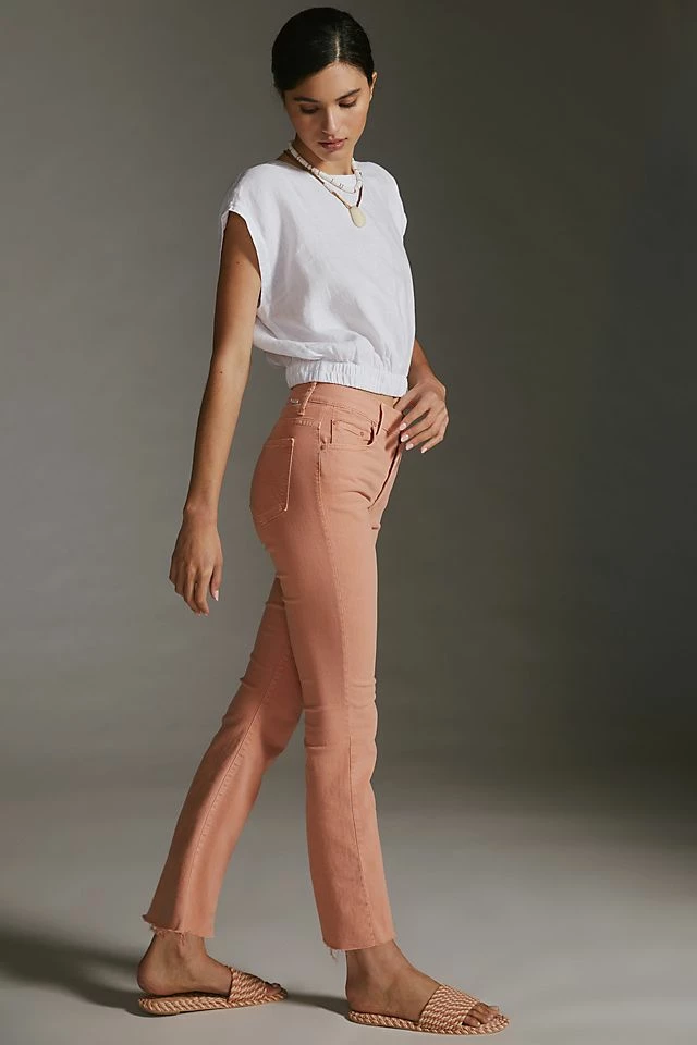 MOTHER The Insider Mid-Rise Ankle Fray Jeans Best reviews of ???? MOTHER The Insider Mid-Rise Ankle Fray ???? Jeans CHALK TERRACOTTA ✔️ -Beach Riot Shop unnamed file 2843