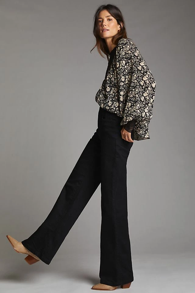 Cheap ???? Favorite Daughter Favorite Daugher Jordie Wide-Leg ???? Jeans BLACK ???? 5 Cheap ???? Favorite Daughter Favorite Daugher Jordie Wide-Leg ???? Jeans BLACK ???? - Image 3