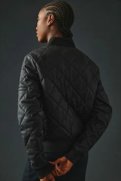 Best reviews of ???? Alp N Rock Metro II Faux Leather Bomber Jacket BLACK ✨ -Beach Riot Shop unnamed file 298