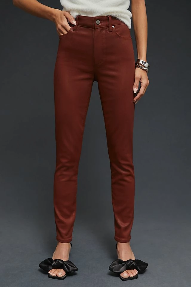 Brand new ✨ Paige Hoxton High-Rise ???? Coated Skinny ???? Jeans COPPER ???? 4 Brand new ✨ Paige Hoxton High-Rise ???? Coated Skinny ???? Jeans COPPER ???? - Image 2