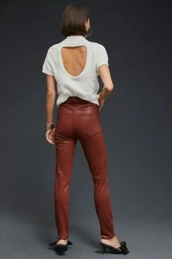 Brand new ✨ Paige Hoxton High-Rise ???? Coated Skinny ???? Jeans COPPER ???? 9 Brand new ✨ Paige Hoxton High-Rise ???? Coated Skinny ???? Jeans COPPER ???? -Beach Riot Shop unnamed file 3009