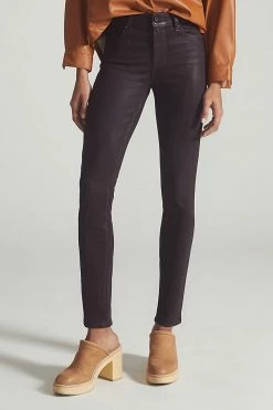 Budget ???? Paige Hoxton High-Rise ???? Coated Skinny ???? Jeans WINE ???? 9 Budget ???? Paige Hoxton High-Rise ???? Coated Skinny ???? Jeans WINE ???? -Beach Riot Shop unnamed file 3013