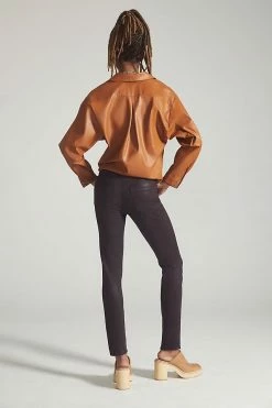 Budget ???? Paige Hoxton High-Rise ???? Coated Skinny ???? Jeans WINE ???? 12 Budget ???? Paige Hoxton High-Rise ???? Coated Skinny ???? Jeans WINE ???? -Beach Riot Shop unnamed file 3016