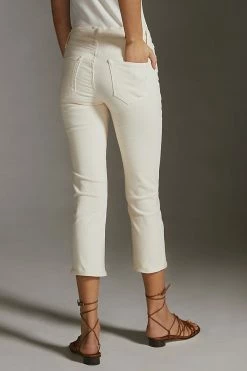 New ???? EDWIN Bree High-Rise Cropped Skinny ???? Jeans IVORY ???? -Beach Riot Shop unnamed file 3082