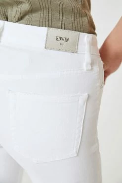 Cheapest ✨ EDWIN Bree High-Rise Destructed Skinny Jean DESTRUCTED OPTIC WHITE ???? -Beach Riot Shop unnamed file 3107