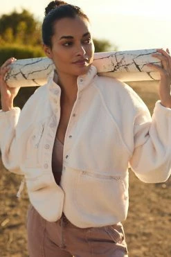 Best reviews of ⌛ Free People Movement Hit The Slopes Jacket IVORY ✔️