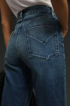 Outlet ⭐ Hudson Jade High-Rise Straight ???? Jeans SEASCAPE ⭐ -Beach Riot Shop unnamed file 3244