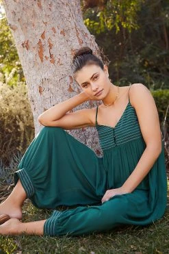 Cheapest ???? By Anthropologie Lounge Around Jumpsuit MOSS ????