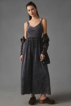 Discount ???? Daily Practice By Anthropologie V-Neck Jumpsuit BLACK ????