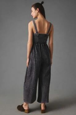 Discount ???? Daily Practice By Anthropologie V-Neck Jumpsuit BLACK ???? -Beach Riot Shop unnamed file 3267