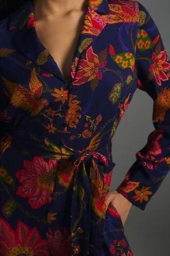 Best reviews of ???? Farm Rio Tie-Waist Jumpsuit BLUE MOTIF ???? -Beach Riot Shop unnamed file 3277