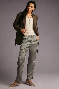 Flash Sale ✔️ Mare Mare X Anthropologie Tie Blazer MOSS ???? -Beach Riot Shop unnamed file 330