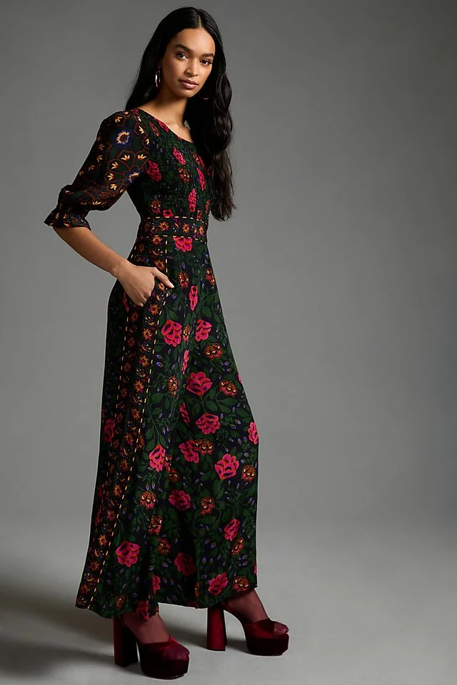 Farm Rio Smocked Jumpsuit Deals ⌛ Farm Rio Smocked Jumpsuit BLACK MOTIF ???? -Beach Riot Shop unnamed file 3304