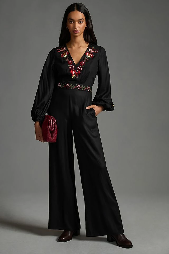 Farm Rio Embroidered Jumpsuit Discount ???? Farm Rio Embroidered Jumpsuit BLACK ???? -Beach Riot Shop unnamed file 3305