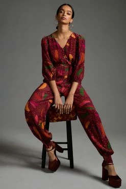 Wholesale ???? Farm Rio Wrap Jumpsuit RED ???? 6 Wholesale ???? Farm Rio Wrap Jumpsuit RED ???? -Beach Riot Shop unnamed file 3329