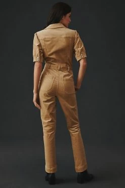 Buy ✨ Paige Mayslie Corduroy Jumpsuit TAN CORDUROY ✔️ -Beach Riot Shop unnamed file 3338