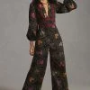 Best Sale ???? Farm Rio Deep-V Jumpsuit BLACK ???? -Beach Riot Shop unnamed file 3340