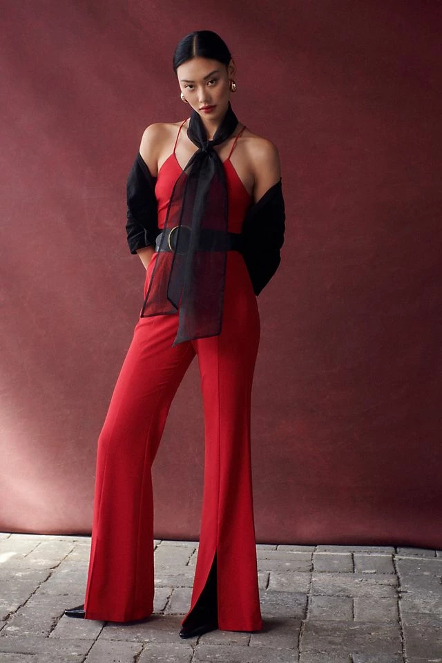 Hutch Front-Slit Jumpsuit Flash Sale ⭐ Hutch Front-Slit Jumpsuit BRIGHT RED ⌛ -Beach Riot Shop unnamed file 3400