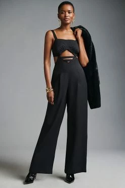 Buy ???? SOVERE Cutout Jumpsuit BLACK ????