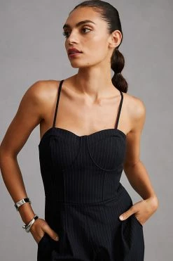 Best reviews of ???? By Anthropologie Tailored Jumpsuit BLUE MOTIF ???? -Beach Riot Shop unnamed file 3410