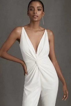 Promo ???? Halston Mariah Sequin Jumpsuit IVORY ????