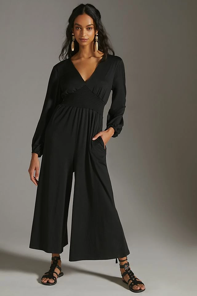 Hutch Wide-Leg V-Neck Jumpsuit Best deal ✨ Hutch Wide-Leg V-Neck Jumpsuit BLACK ❤️ -Beach Riot Shop unnamed file 3447
