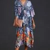Best reviews of 🎉 Bl-nk V-Neck Kaftan BLUE MOTIF 🔔 -Beach Riot Shop unnamed file 3466