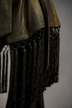 Buy ❤️ By Anthropologie Metallic Fringe Kimono GOLD ???? -Beach Riot Shop unnamed file 3484