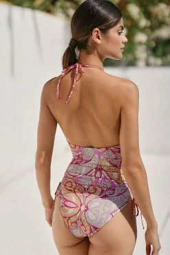 Wholesale ⌛ By Anthropologie Claudia One-Piece 🩱 Swimsuit PINK COMBO 😉 -Beach Riot Shop unnamed file 3550