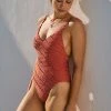 New ???? Seafolly V-Neck One-Piece ???? Swimsuit BRIGHT RED ???? -Beach Riot Shop unnamed file 3619