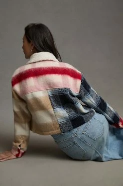 Flash Sale ???? Central Park West Cropped Plaid Shacket ASSORTED ????