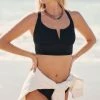 Brand new ???? Sanctuary V-Wire Racer ???? Bikini Top BLACK ???? -Beach Riot Shop unnamed file 3769