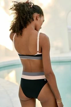 Flash Sale ???? Malai Slate Violet Hella Cool ???? Bikini Bottoms BLACK ???? -Beach Riot Shop unnamed file 3910