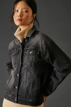 Outlet ???? Pilcro Boyfriend Denim Jacket CARBON ❤️ 4 Outlet ???? Pilcro Boyfriend Denim Jacket CARBON ❤️ -Beach Riot Shop unnamed file 401