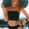 Cheapest ???? By Anthropologie Smocked Hipster ???? Bikini Bottoms BLACK ???? -Beach Riot Shop unnamed file 4079