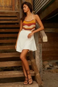 Budget ???? By Anthropologie Crochet Mini ???? Dress WHITE ???? -Beach Riot Shop unnamed file 4200