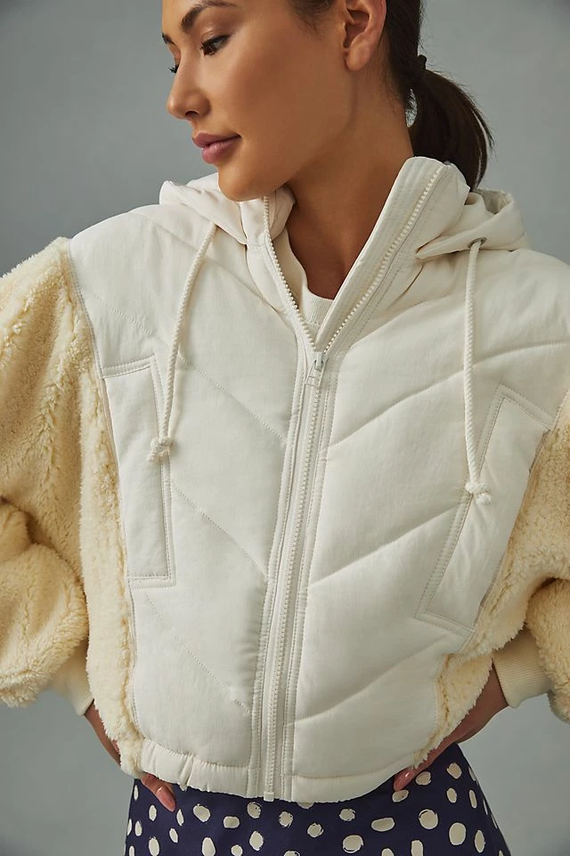 Daily Practice by Anthropologie Sherpa Puffer Jacket Cheap ???? Daily Practice By Anthropologie Sherpa Puffer Jacket IVORY ❤️ -Beach Riot Shop unnamed file 427