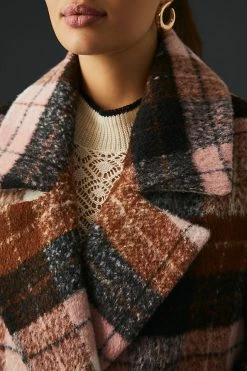 Flash Sale ???? Bernardo Plaid ???? Coat PINK COMBO ???? -Beach Riot Shop unnamed file 431