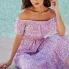 Promo ???? Mer St. Barth Juliette Off-The-Shoulder ???? Dress PINK ???? -Beach Riot Shop unnamed file 4435