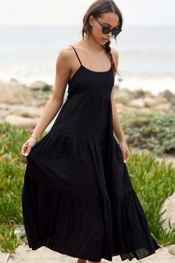 Cheapest ???? LSPACE Santorini Cover-Up Midi ???? Dress BLACK ???? 4 Cheapest ???? LSPACE Santorini Cover-Up Midi ???? Dress BLACK ???? -Beach Riot Shop unnamed file 4464