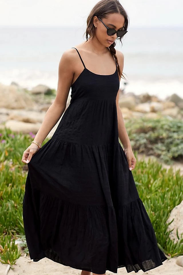 LSPACE Santorini Cover-Up Midi Dress Cheapest ???? LSPACE Santorini Cover-Up Midi ???? Dress BLACK ???? -Beach Riot Shop unnamed file 4464