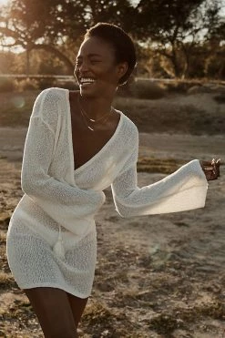 Best Sale ❤️ LSPACE Topanga Cover-Up Mini ???? Dress CREAM ????