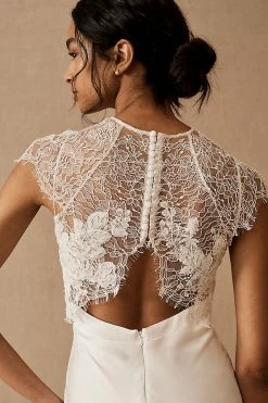 Budget ???? Amsale Lauretta Topper IVORY ✔️