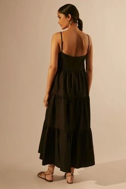 Outlet ???? Charlie Holiday Isabella Cover-up Midi ???? Dress BLACK ⭐ 4 Outlet ???? Charlie Holiday Isabella Cover-up Midi ???? Dress BLACK ⭐ -Beach Riot Shop unnamed file 4574