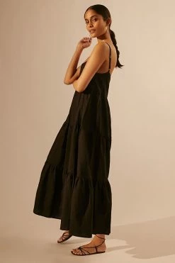 Outlet ???? Charlie Holiday Isabella Cover-up Midi ???? Dress BLACK ⭐ 5 Outlet ???? Charlie Holiday Isabella Cover-up Midi ???? Dress BLACK ⭐ -Beach Riot Shop unnamed file 4575