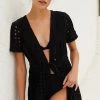 Cheapest ???? Solid & Striped Sarah Eyelet Cover-Up Mini ???? Dress BLACKOUT ✨ -Beach Riot Shop unnamed file 4608